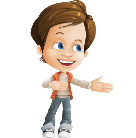 Playful Boy Cartoon Character Animator Puppet